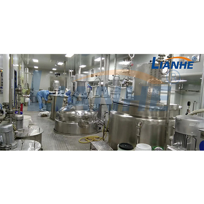 PLC Control Daily Chemical الخالط غسول الفم غسول جل غسول مستحلب خلاط