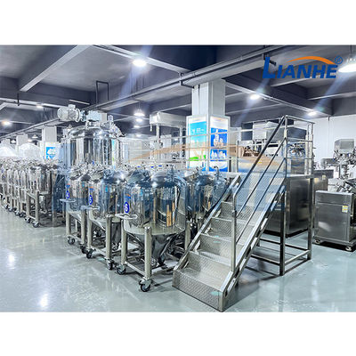 بخار تدفئة فراغ مستحلب خلاط مرهم تجميليّ يخلط دبابة مع محرض