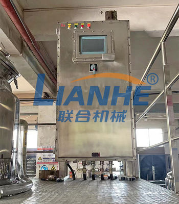 3000L فراغ خلاط الاستحلاب مع آلة صنع كريم التجميل خلية الحمل