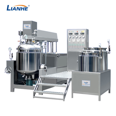 مستحلب فراغ كريم مستحضرات التجميل 300L-500L المحرض 65 دورة في الدقيقة