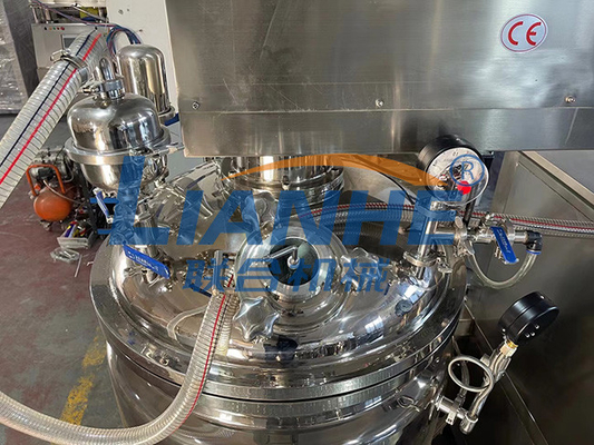 مستحلب فراغ كريم مستحضرات التجميل 300L-500L المحرض 65 دورة في الدقيقة