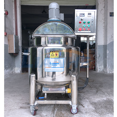 1.5KW 200L المطهر الخالط مستحلب خلاط تدفئة مغلفة