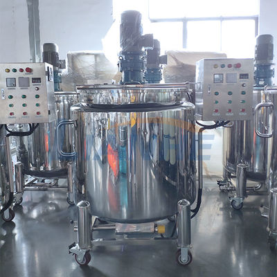 آلة جل الشعر 2.2KW SUS304 ، معدات تصنيع الصابون السائل 500 لتر