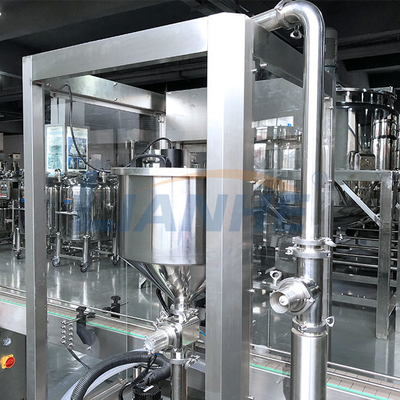 آلة تعبئة سائل غسيل الصحون ISO SUS316L تحكم PLC