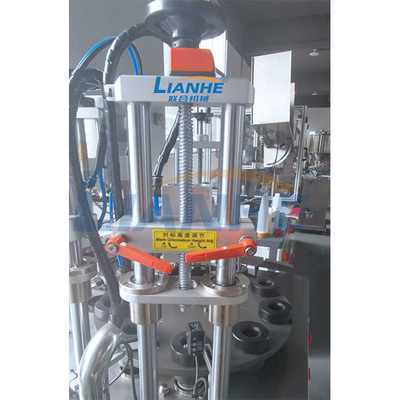 آلة تعبئة الأنبوب بالموجات فوق الصوتية LIANHE التحكم شبه التلقائي PLC