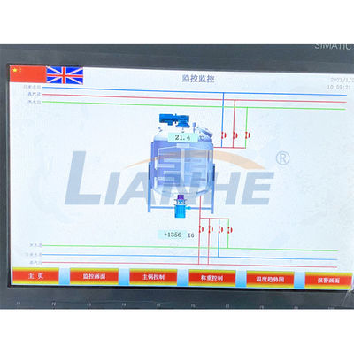 3T 65RPM آلة صنع الشامبو الصغيرة ، آلة صنع الصابون غير القابل للصدأ