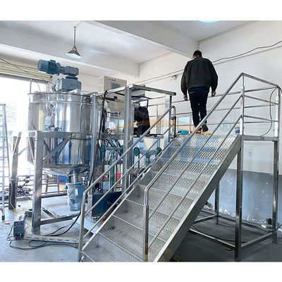 3T 65RPM آلة صنع الشامبو الصغيرة ، آلة صنع الصابون غير القابل للصدأ