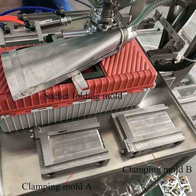 220V / 110V 3.5KW آلة تعبئة الكيس الكهربائية لتغليف الكريمة