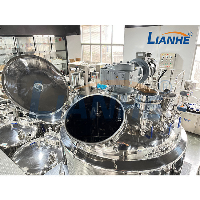 بخار تدفئة فراغ مستحلب خلاط مرهم تجميليّ يخلط دبابة مع محرض