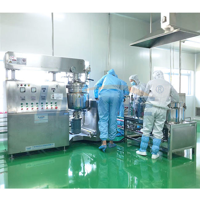 فراغ 0.2 ميجا باسكال عالية القص مستحلب خلاط متعدد الوظائف 50 لتر